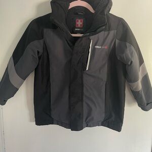 Closet Clear Out Sale! Swiss Tech Kids Black and Gray Jacket size XS 4-5